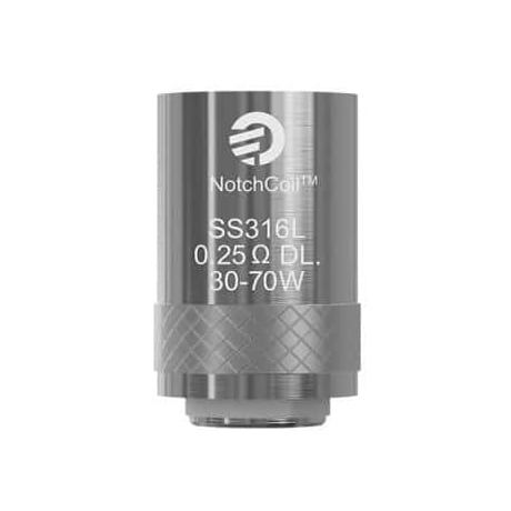 Résistance notchcoil 0.25 ohm cubis de Joyetech