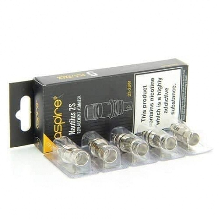 Résistance Nautilus 0.4 ohm de Aspire boite de 5 Résistance Nautilus 0.4 ohm de Aspire boite de 5