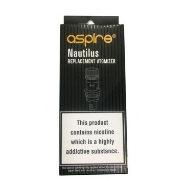 Résistance Nautilus 1.8 ohm de Aspire boite de 5