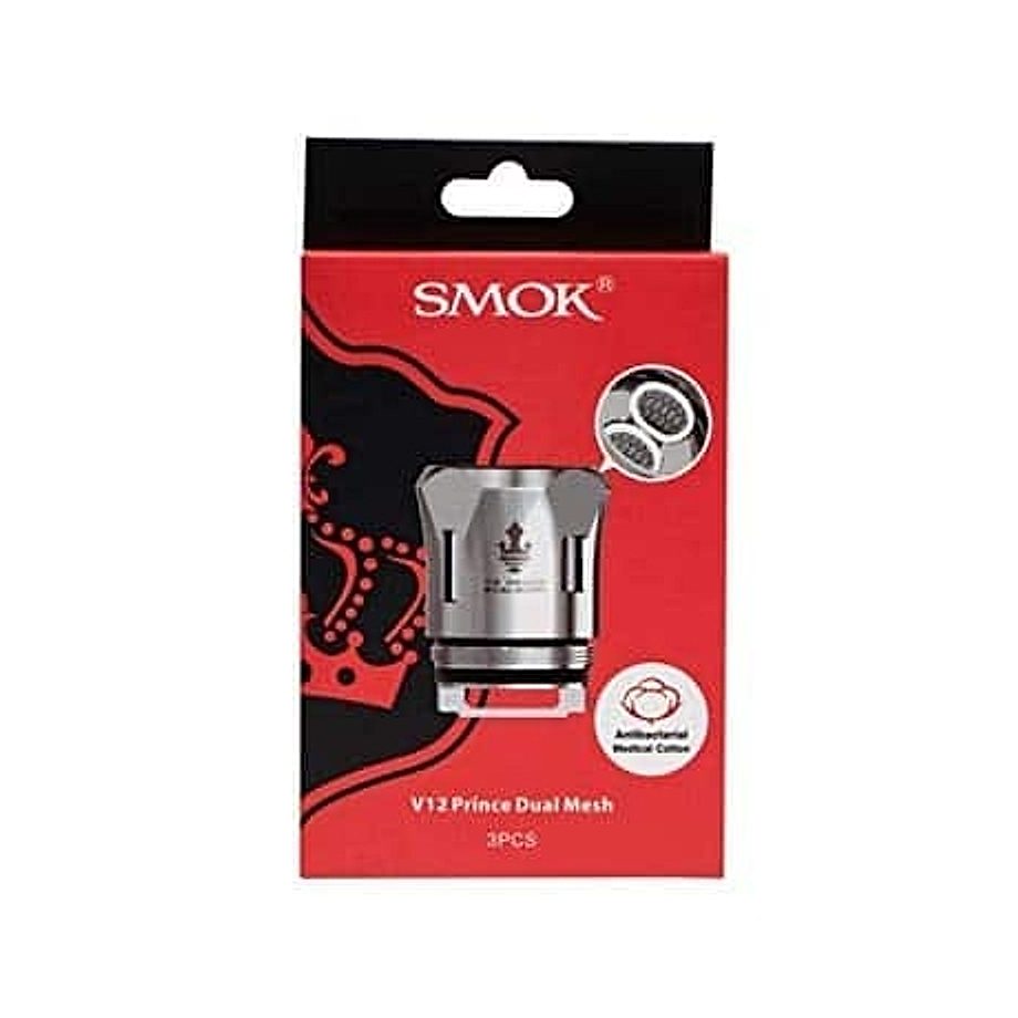 Résistance TFV12 V12 Prince dual mesh 0.2 ohm de Smok boite de 3 Résistance TFV12 V12 Prince dual mesh 0.2 ohm de Smok boite de 3