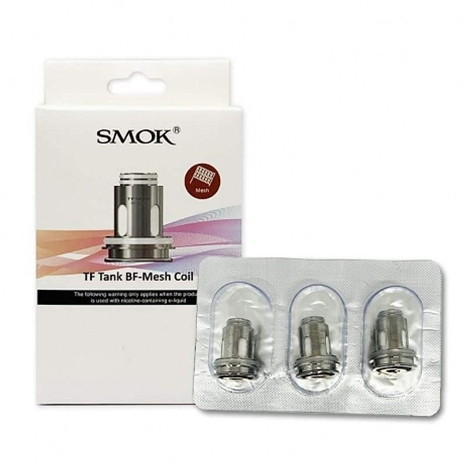 Résistance TF Tank BF mesh 0.25 ohm par Smok par boite de 3 Résistance TF Tank BF mesh 0.25 ohm par Smok par boite de 3