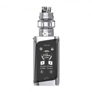 Cigarette electronique Kit Morph 219 et TF Tank de Smok couleur grise