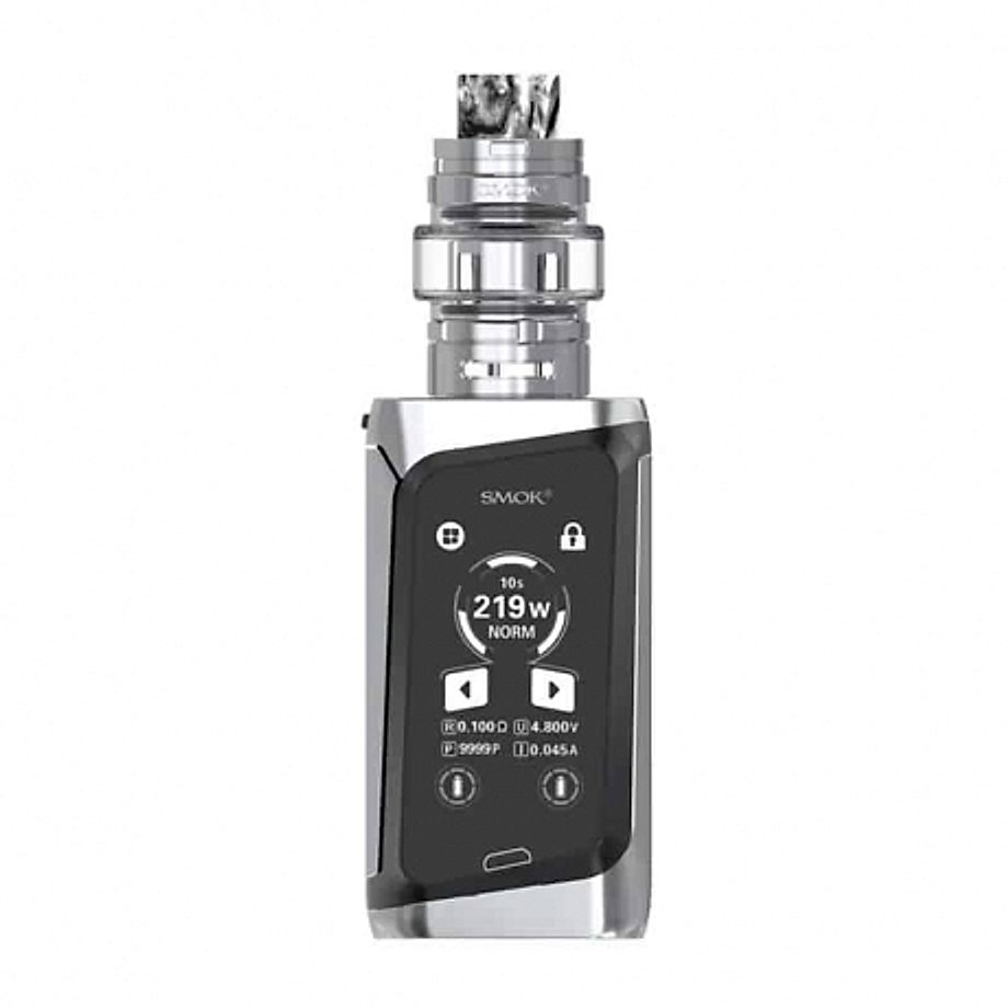 Cigarette electronique Kit Morph 219 et TF Tank de Smok couleur grise Cigarette electronique Kit Morph 219 et TF Tank de Smok couleur grise