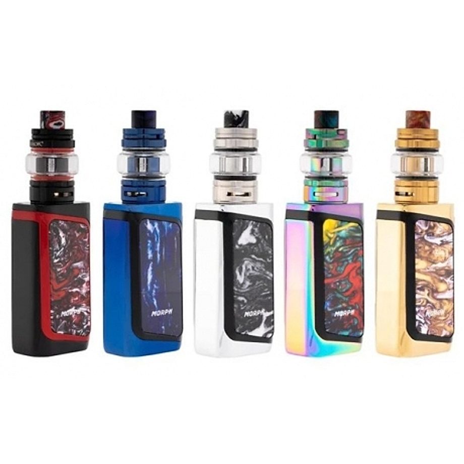 Cigarette electronique Kit Morph 219 et TF Tank de Smok de dos Cigarette electronique Kit Morph 219 et TF Tank de Smok de dos