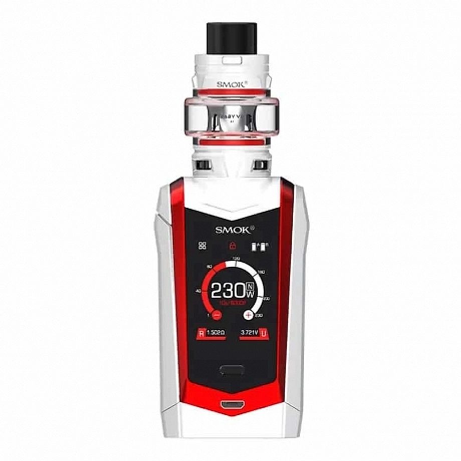 Cigarette electronique Kit Species et TFV mini V2 de Smok couleur blanc Cigarette electronique Kit Species et TFV mini V2 de Smok couleur blanc