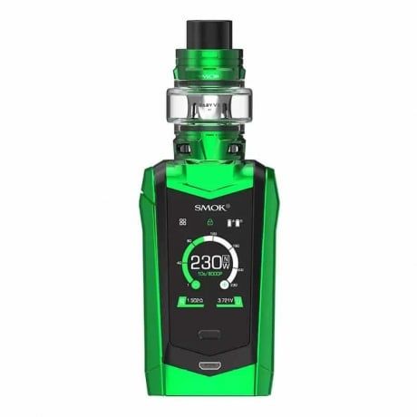 Cigarette electronique Kit Species et TFV mini V2 de Smok couleur vert