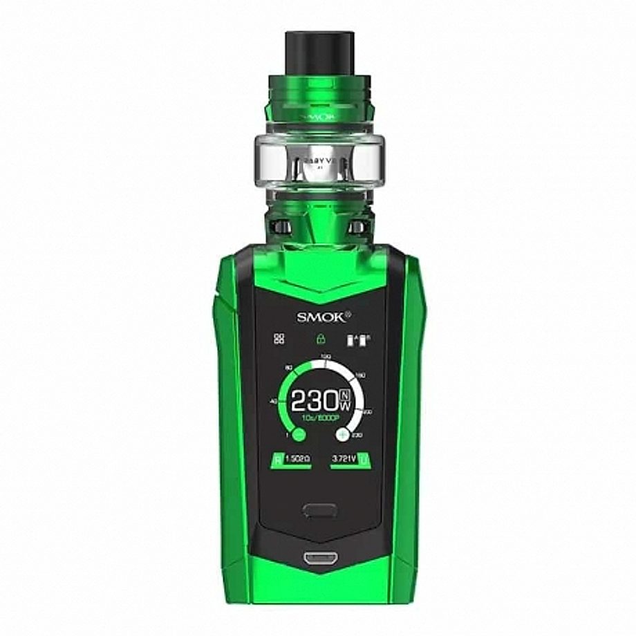 Cigarette electronique Kit Species et TFV mini V2 de Smok couleur vert Cigarette electronique Kit Species et TFV mini V2 de Smok couleur vert
