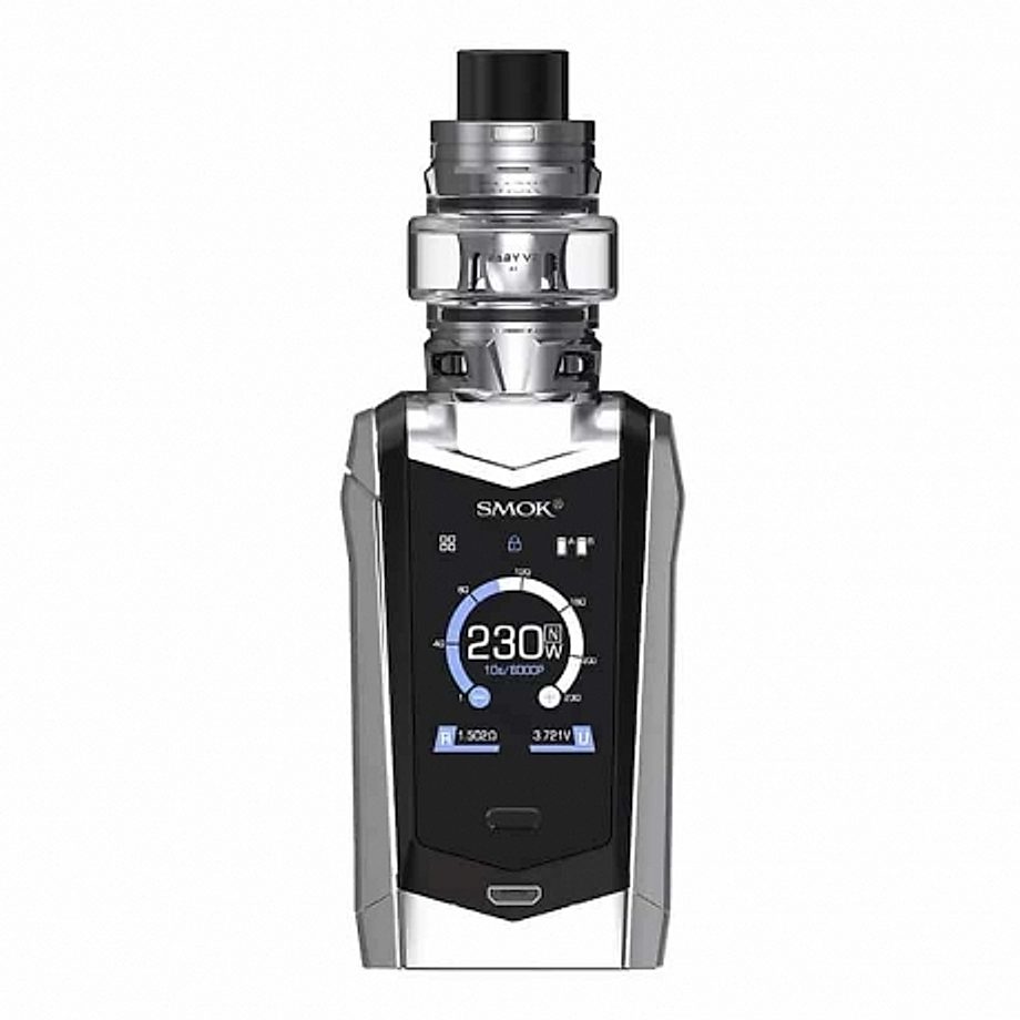 Cigarette electronique Kit Species et TFV mini V2 de Smok couleur grise Cigarette electronique Kit Species et TFV mini V2 de Smok couleur grise