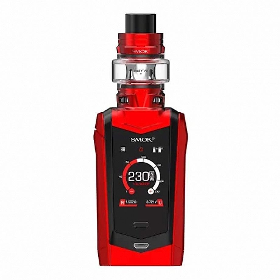 Cigarette electronique Kit Species et TFV mini V2 de Smok couleur rouge Cigarette electronique Kit Species et TFV mini V2 de Smok couleur rouge