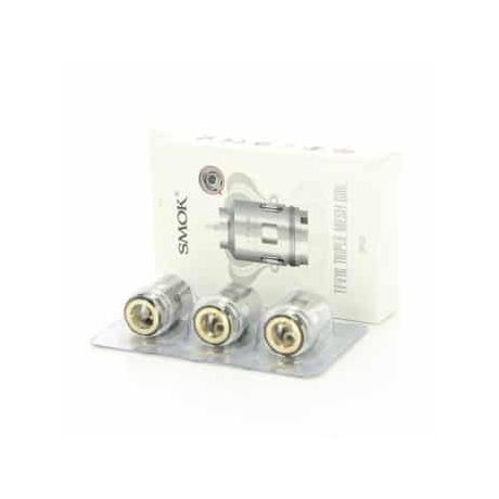 Résistance TFV16 Triple Mesh 0.15 ohm de Smok boite de 3