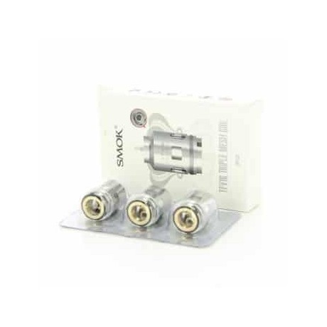 Résistance TFV16 Triple Mesh 0.15 ohm de Smok boite de 3 Résistance TFV16 Triple Mesh 0.15 ohm de Smok boite de 3