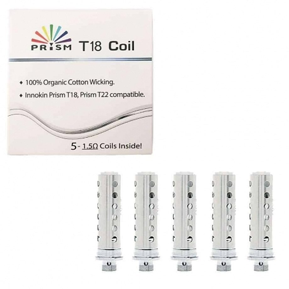 Résistance Prism T18 1.5 ohm de Innokin boite de 5 Résistance Prism T18 1.5 ohm de Innokin boite de 5