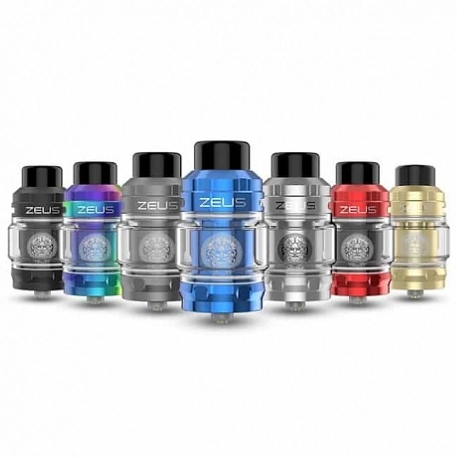 Clearomiseurs Zeus subohm de Geek vape toutes les couleurs