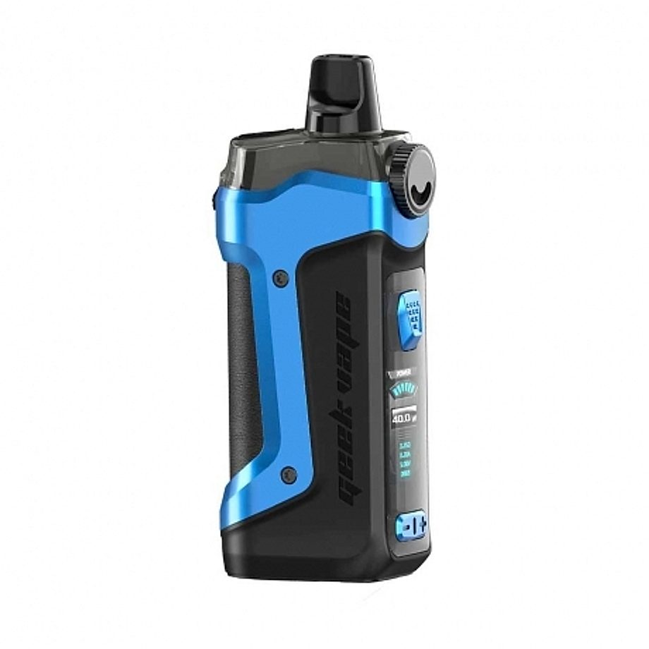 Cigarette electronique Kit Aegis boost plus de Geek Vape couleur bleu Cigarette electronique Kit Aegis boost plus de Geek Vape couleur bleu
