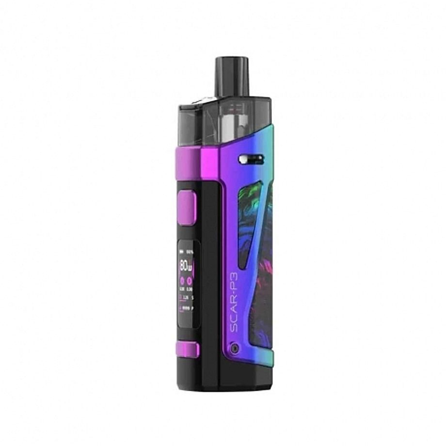 Cigarette electronique Pod Scar p3 de Smok rainbow