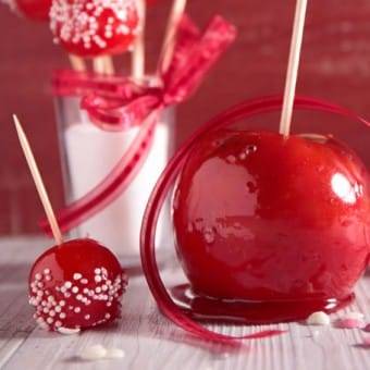 E-liquide pomme d'amour gourmand et fruité