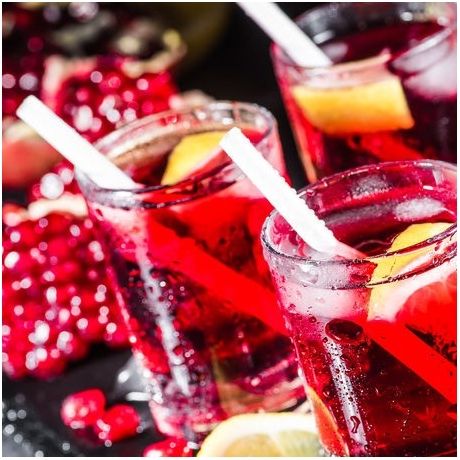 E-liquide grenadine