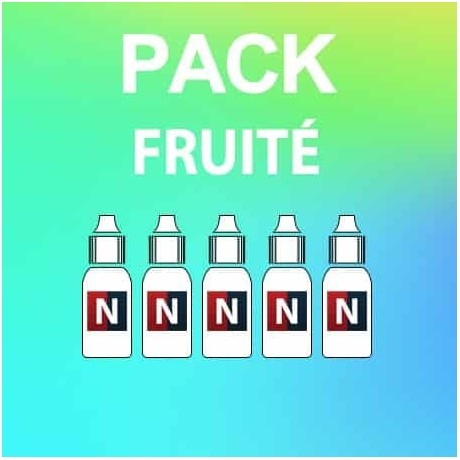 Pack eliquide découverte fruité
