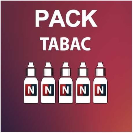 Pack eliquide découverte tabac