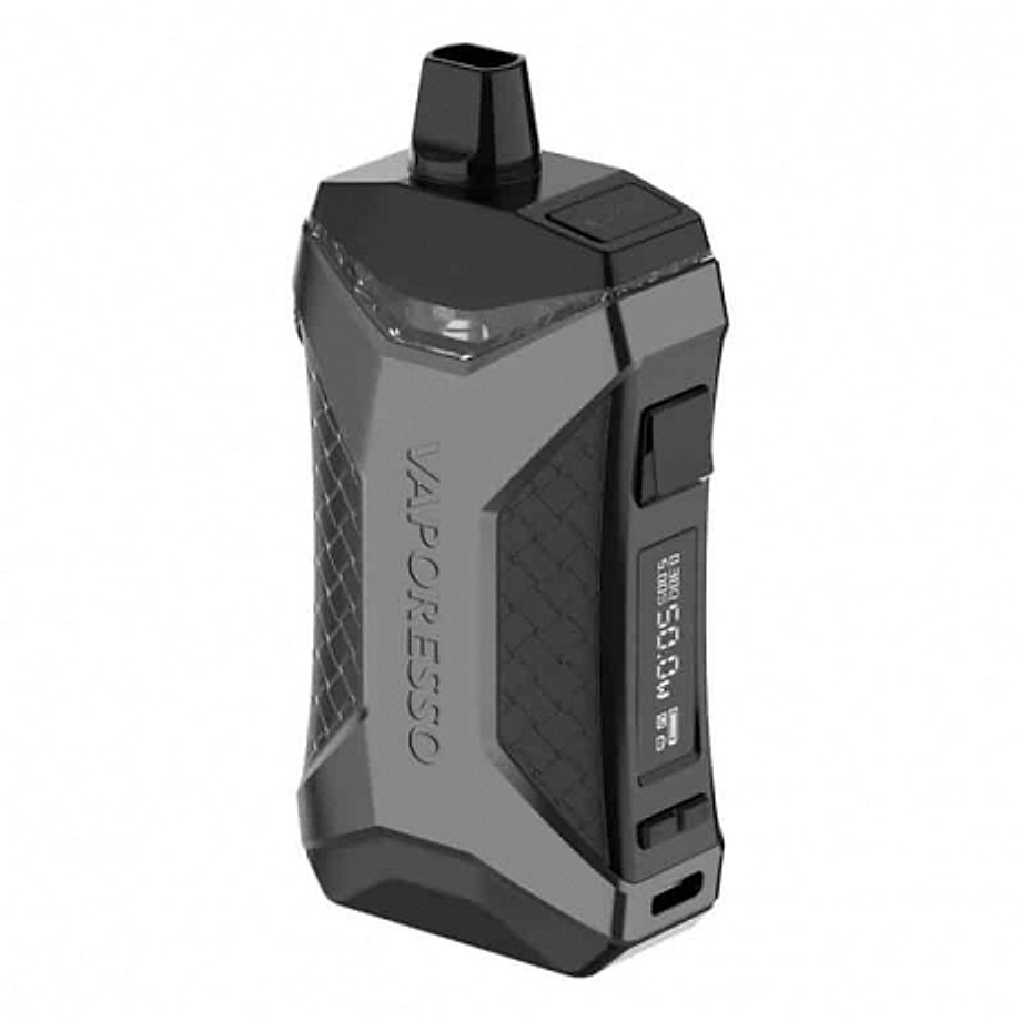 Cigarette electronique Kit Xiron Vaporesso noir avec logo Cigarette electronique Kit Xiron Vaporesso noir avec logo