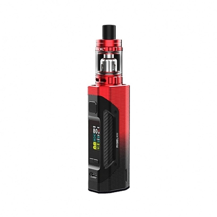 Cigarette electronique Kit Rigel mini et TFV9 mini de Smok couleur rouge Cigarette electronique Kit Rigel mini et TFV9 mini de Smok couleur rouge