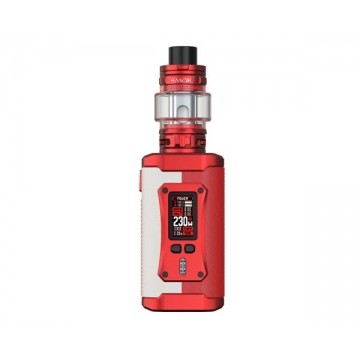 Cigarette electronique Kit Morph 2 et TFV18 de Smok couleur rouge