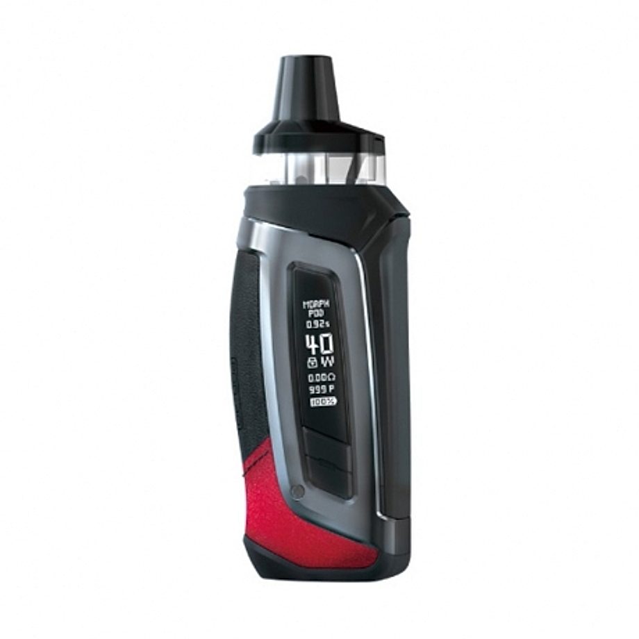 Cigarette electronique Kit Morph Pod 40 de Smok couleur gris rouge Cigarette electronique Kit Morph Pod 40 de Smok couleur gris rouge