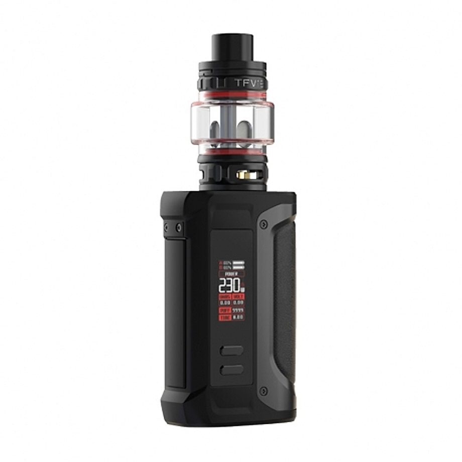 Cigarette electronique Kit Arcfox et TFV18 de Smok couleur noir Cigarette electronique Kit Arcfox et TFV18 de Smok couleur noir