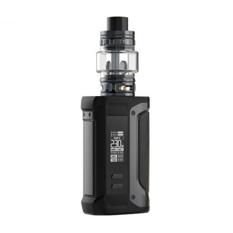 Cigarette electronique Kit Arcfox et TFV18 de Smok couleur gris foncé