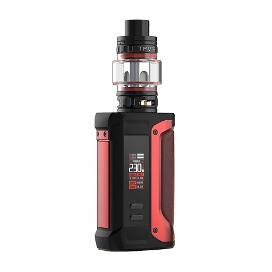 Cigarette electronique Kit Arcfox et TFV18 de Smok couleur rouge Cigarette electronique Kit Arcfox et TFV18 de Smok couleur rouge