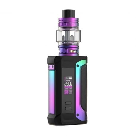Cigarette electronique Kit Arcfox et TFV18 de Smok couleur rainbow