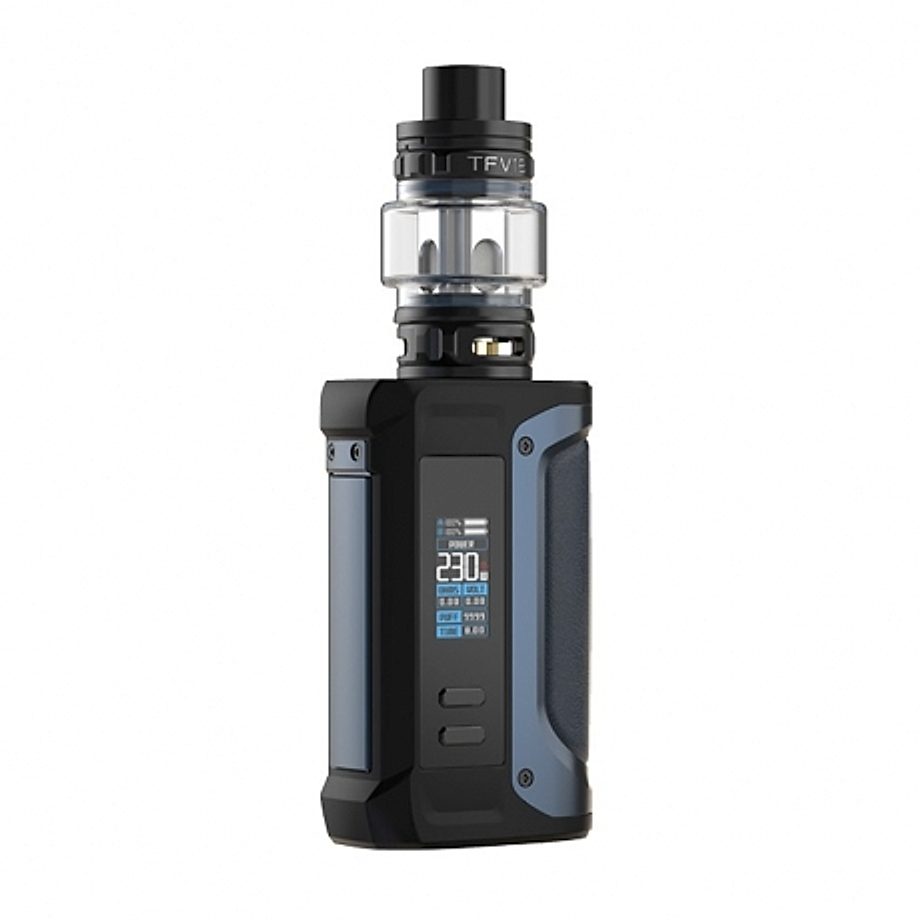Cigarette electronique Kit Arcfox et TFV18 de Smok couleur bleu Cigarette electronique Kit Arcfox et TFV18 de Smok couleur bleu