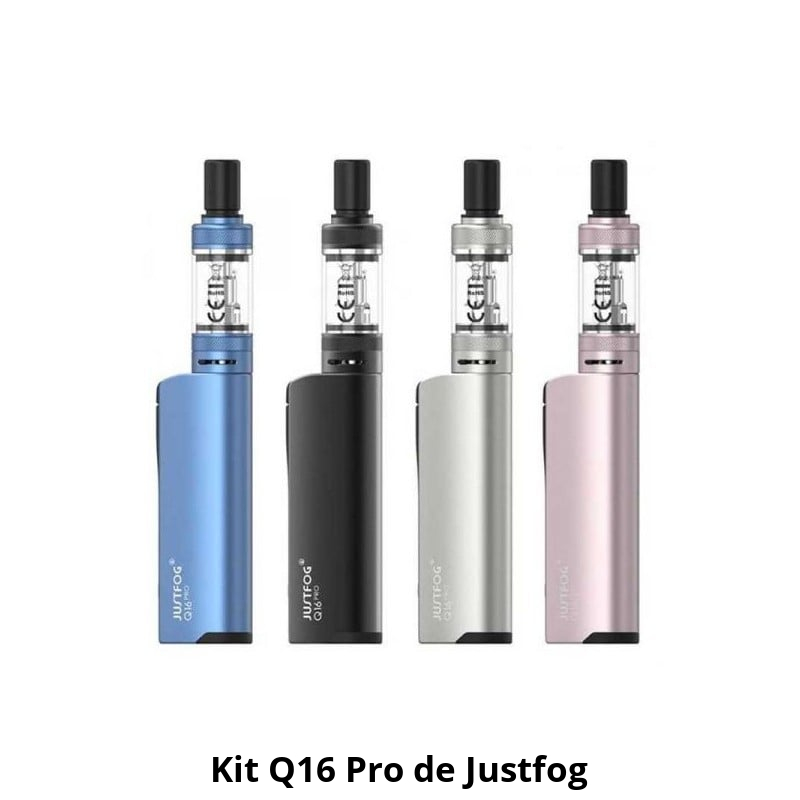 Pack complet Q16 Pro, cigarette électronique par Justfog