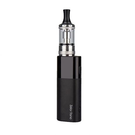 Cigarette electronique Kit Zelos Nano et Nautilus Nano de Aspire couleur noire