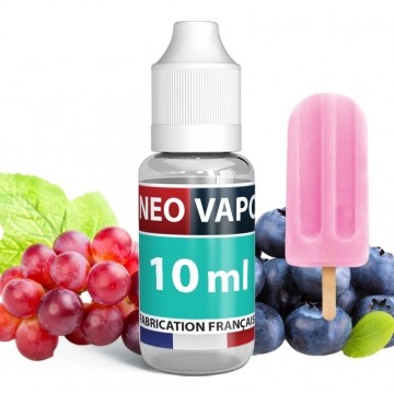 E-liquide sorbet raisin cassis, frais et fruité