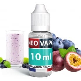 E-liquide smoothie california, myrtille, fruit de la passion et crême