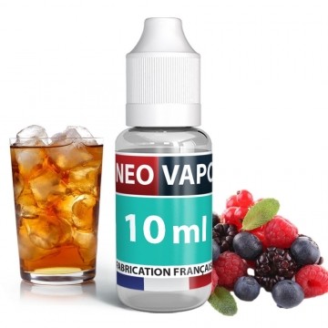 E-liquide thé glacé fruits rouges, eliquide boisson