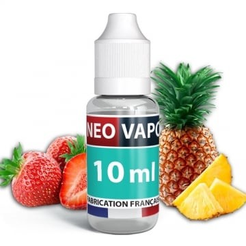 E-liquide utopia, fraise, ananas et menthe