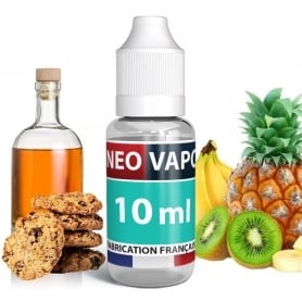 E-liquide Rhum exotic est un délicieux mélange de biscuit et fruits exotiques