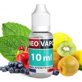 E-liquide rocky blue, melange de fruits et menthe