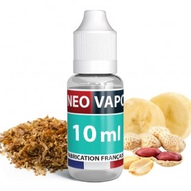 E-liquide tabac circus, eliquide tabac cacahuète et banane