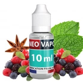 E-liquide rocky red, eliquide fruité