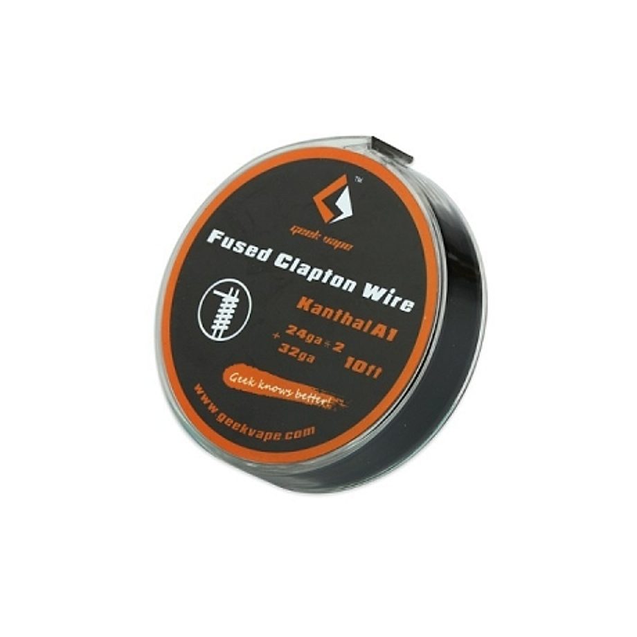 Fil résistif Fused Clapton Wire Kanthal A1 3m de Geek Vape Fil résistif Fused Clapton Wire Kanthal A1 3m de Geek Vape