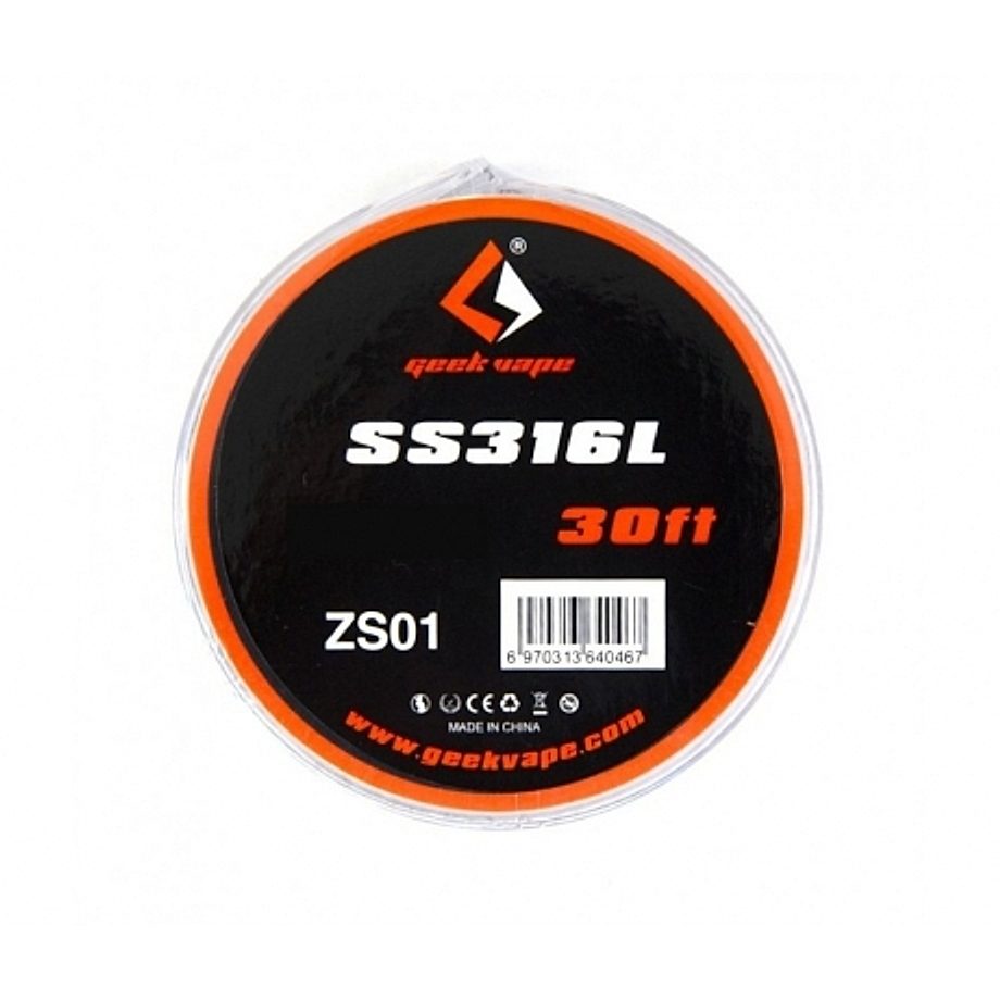 Fil résistif SS Juggernaut Wire SS316L 3m de Geek Vape Fil résistif SS Juggernaut Wire SS316L 3m de Geek Vape