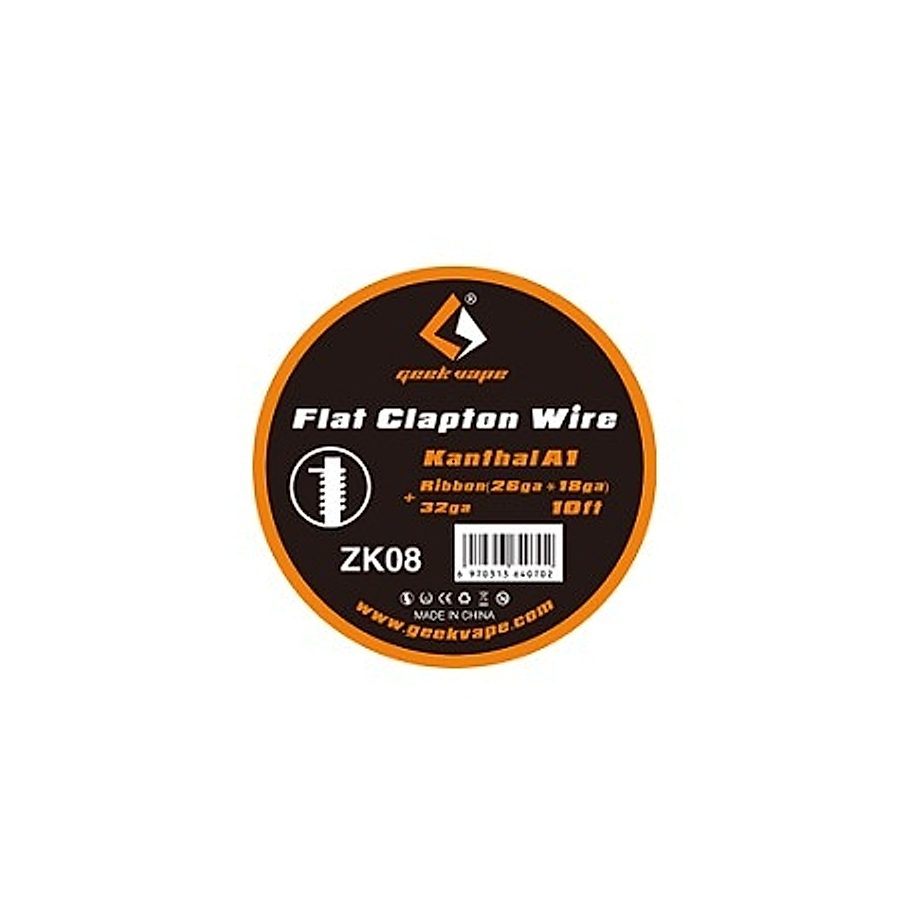Fil résistif Flat Clapton Wire Kanthal A1 3m de Geekvape Fil résistif Flat Clapton Wire Kanthal A1 3m de Geekvape