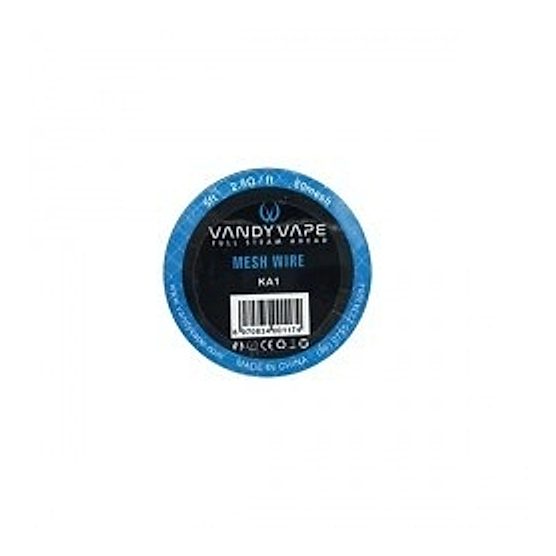 Fil résistif Mesh Wire KA1 1.5m 80 mesh 2.8ohm/ft de Vandy Vape