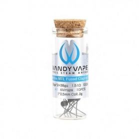 Résistances Superfine MTL Fused Clapton 0.7 ohm de Vandy Vape Résistances Superfine MTL Fused Clapton 0.7 ohm de Vandy Vape
