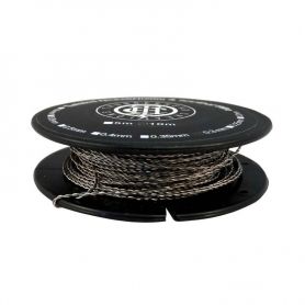 Fil résistif Kanthal A1 Twisted 28GA 10m Fil résistif Kanthal A1 Twisted 28GA 10m