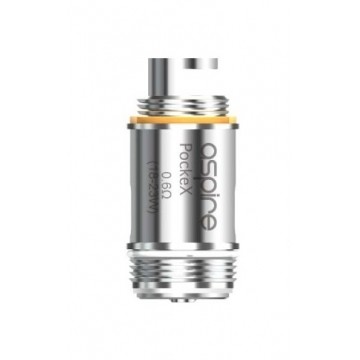 Résistance PockeX 0.6 ohm de Aspire