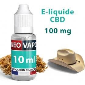 E-liquide CBD Tabac Rouge 100mg